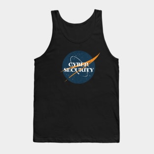 Cyber Security Space Vintage Tank Top